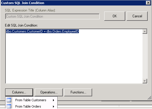 Advanced SQL Designer in GridWorX