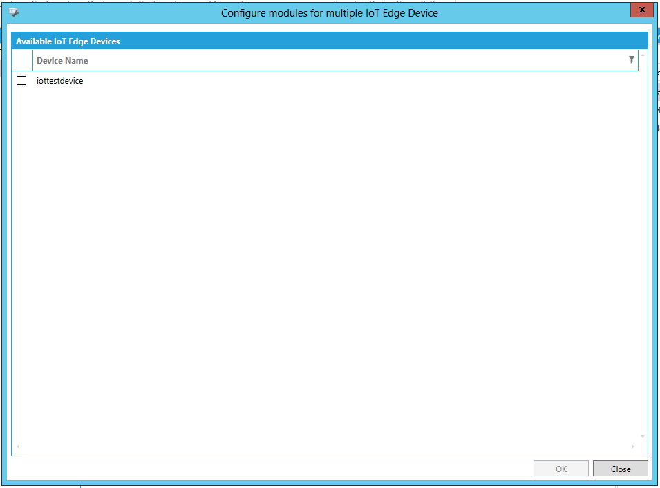 Configure modules for multiple IoT Edge Device