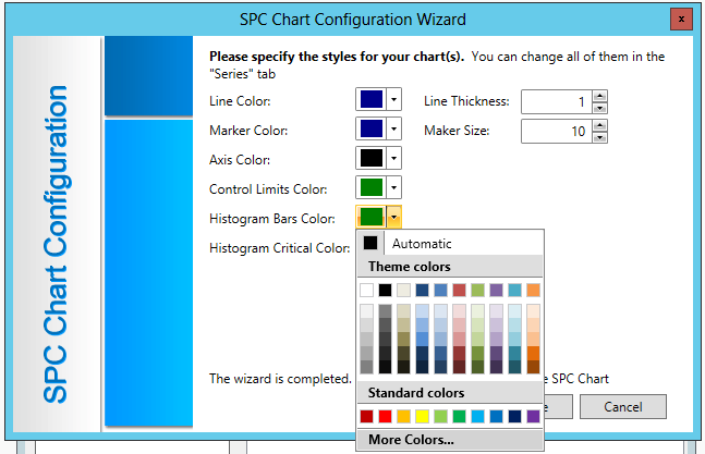 Using Histogram Charts