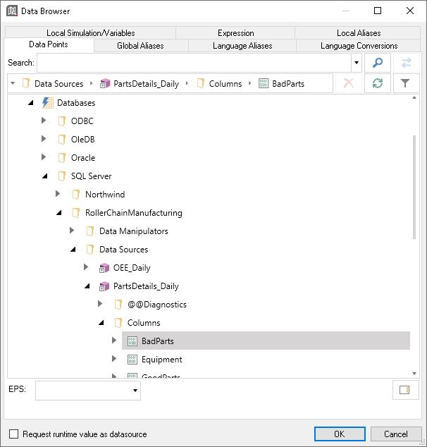 Editing Database Data Using a Data Entry