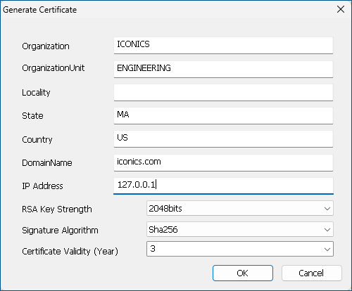 Device Explorer - Certificate Properties