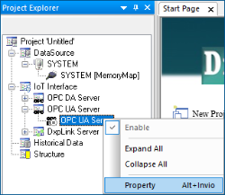 Device Explorer - OPC UA Server