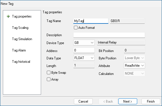 Device Explorer - Tag Wizard 2
