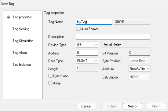 Device Explorer - Tag Wizard 2
