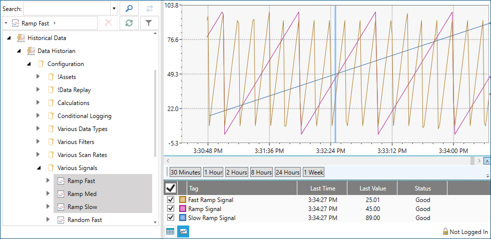 data explorer with HDA data