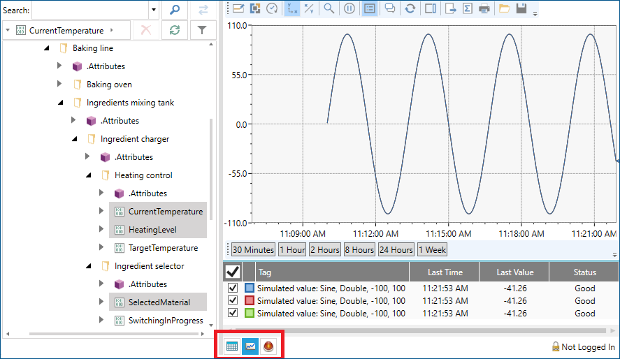 viewing trends in data explorer