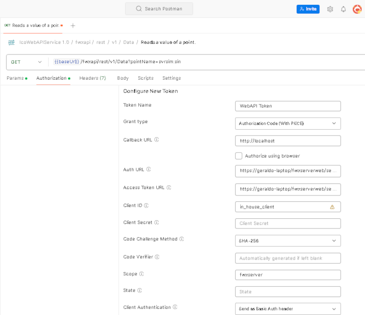 Postman - Collection Configuration 3