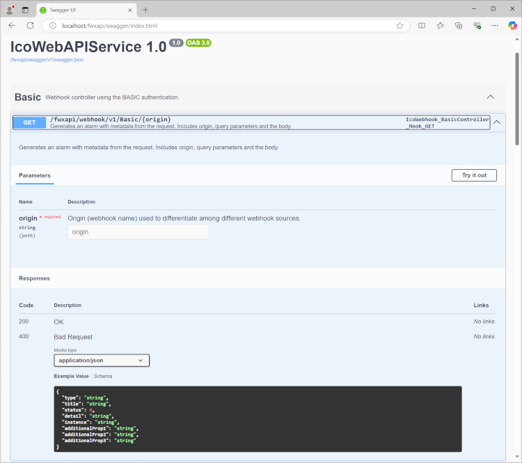 Swagger Documentation 2